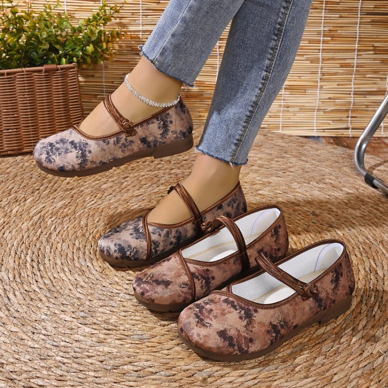 Women Shoes Mules - Wygodne baleriny damskie, eleganckie buty typu