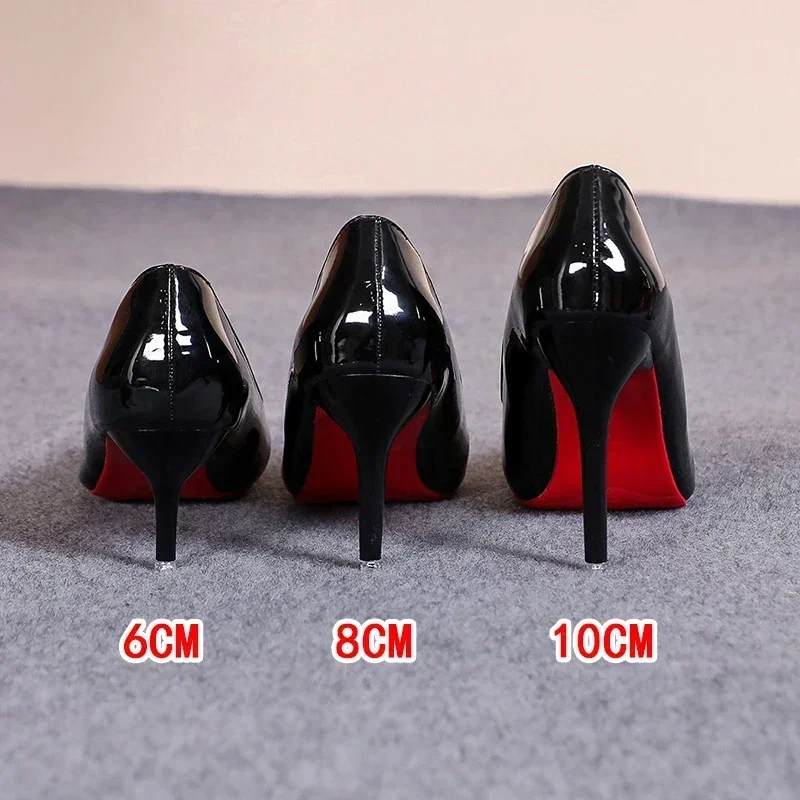 Women'S Shoes Red Bottoms - Seksowne szpilki damskie z czerwonymi podeszwami,