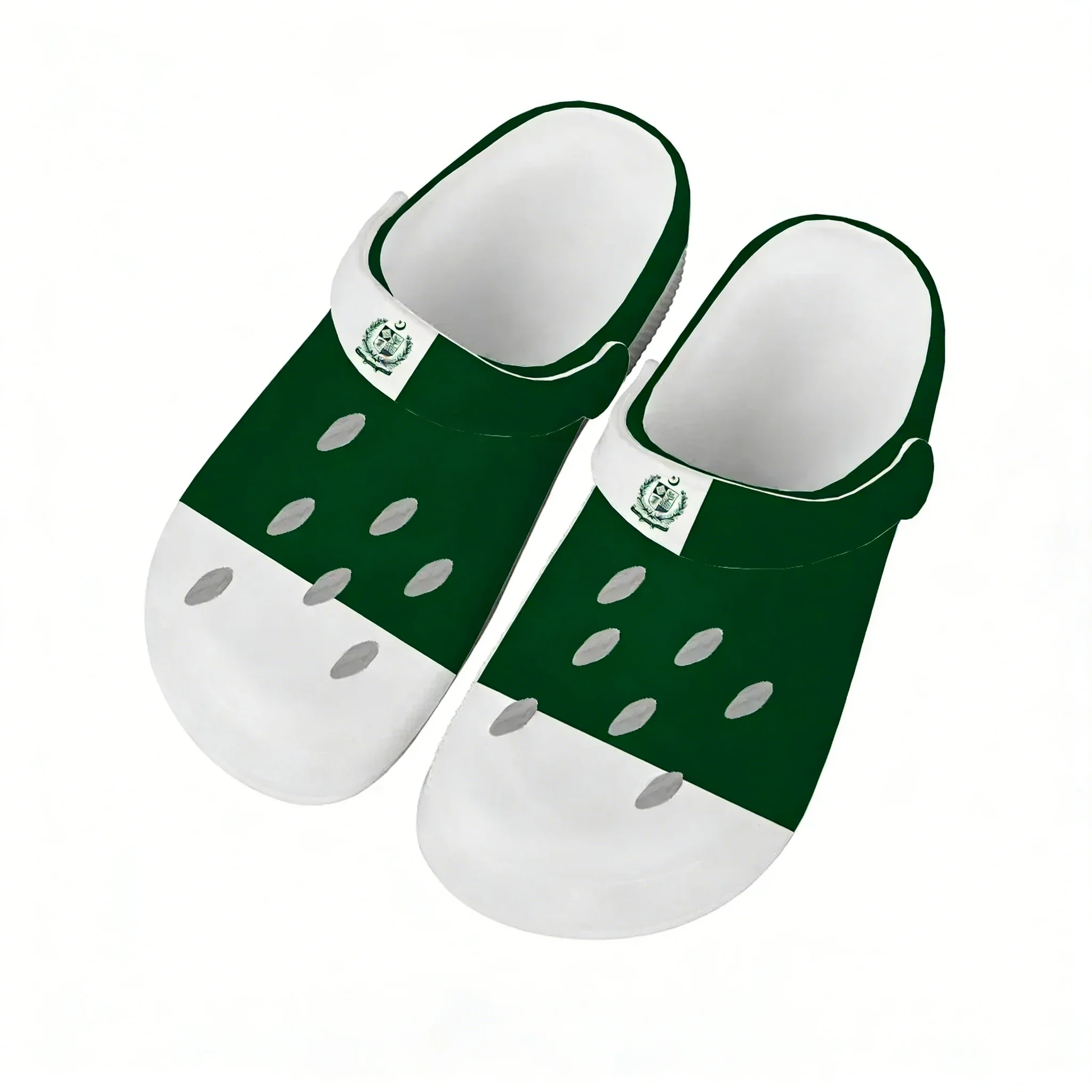 Women'S Shoes In Pakistan - Klapki z motywem flagi Pakistanu, męskie