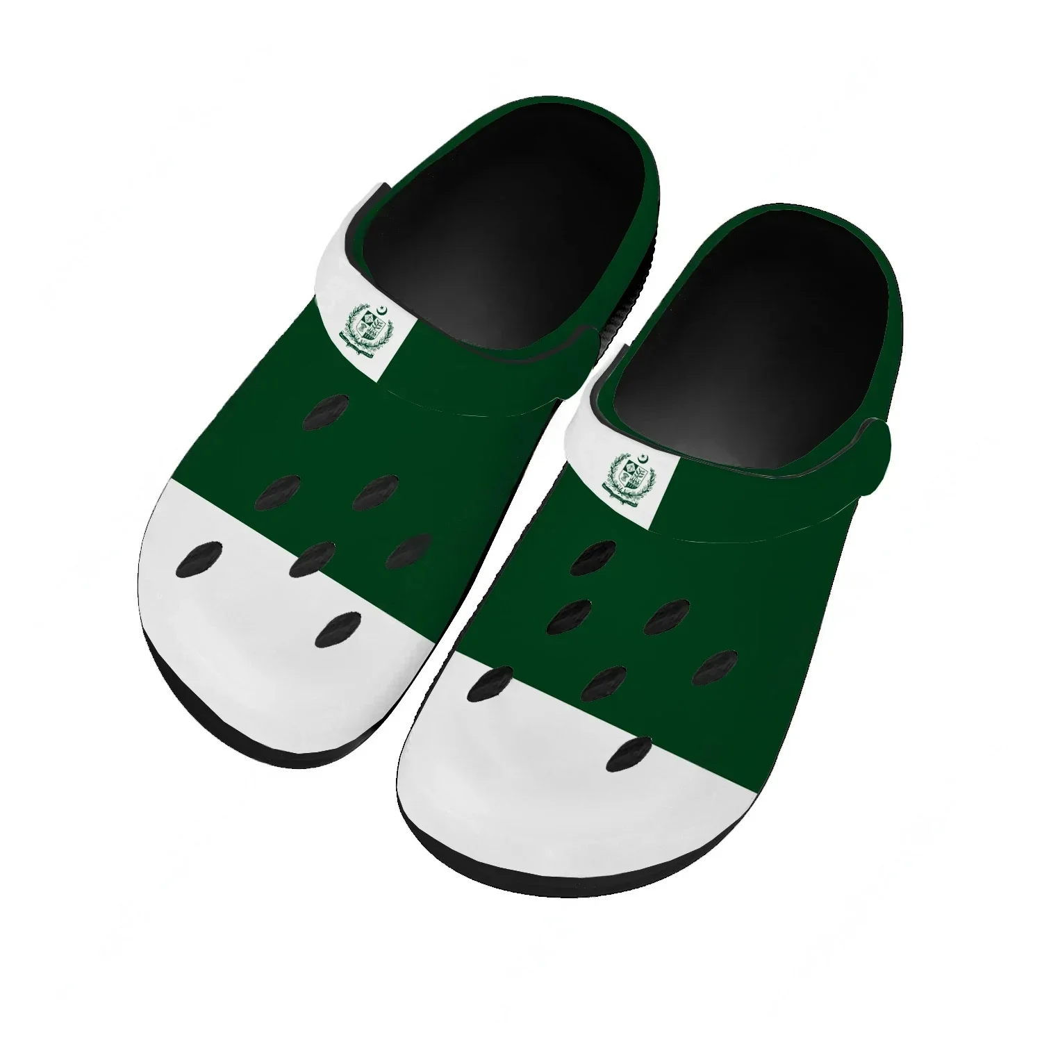 Women'S Shoes In Pakistan - Klapki z motywem flagi Pakistanu, męskie
