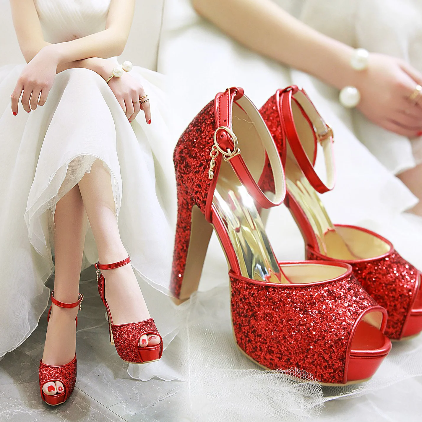 Srebrne letnie damskie sandały – Women Shoes Formal recenzja i cena