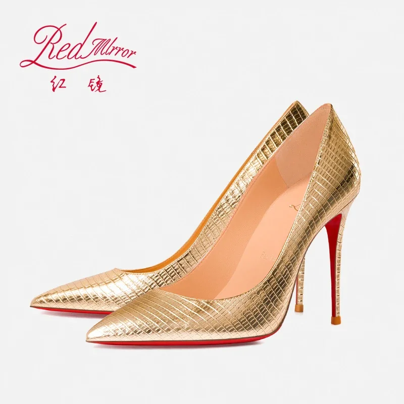 Wiosna/lato czerwony dół jaszc – Women'S Shoes Red Bottoms recenzja i cena