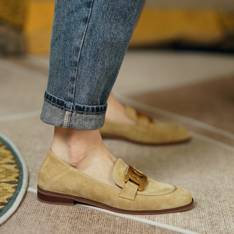 Zamszowe damskie mokasyny wios – Women Shoes Loafers recenzja i cena