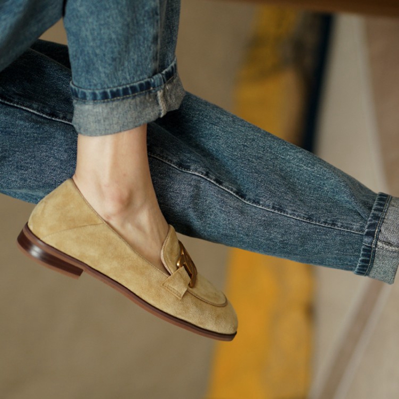 Zamszowe damskie mokasyny wios – Women Shoes Loafers recenzja i cena