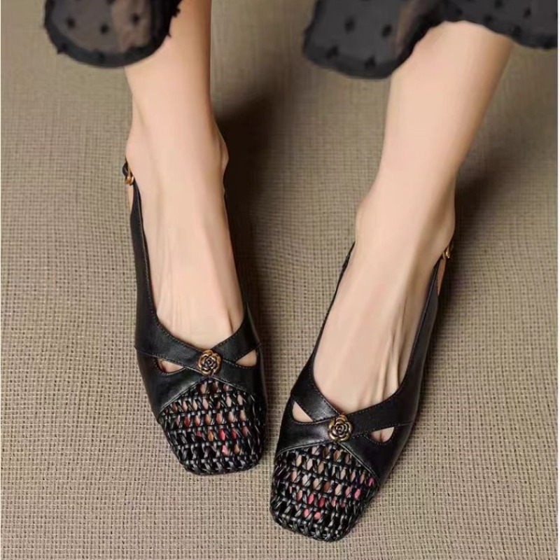Damskie sandały w stylu francu – Women Shoes Mules recenzja i cena