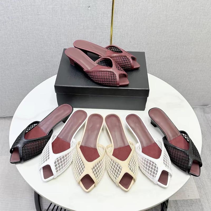 Damskie sandały z siateczki z  – Women Shoes Mules recenzja i cena