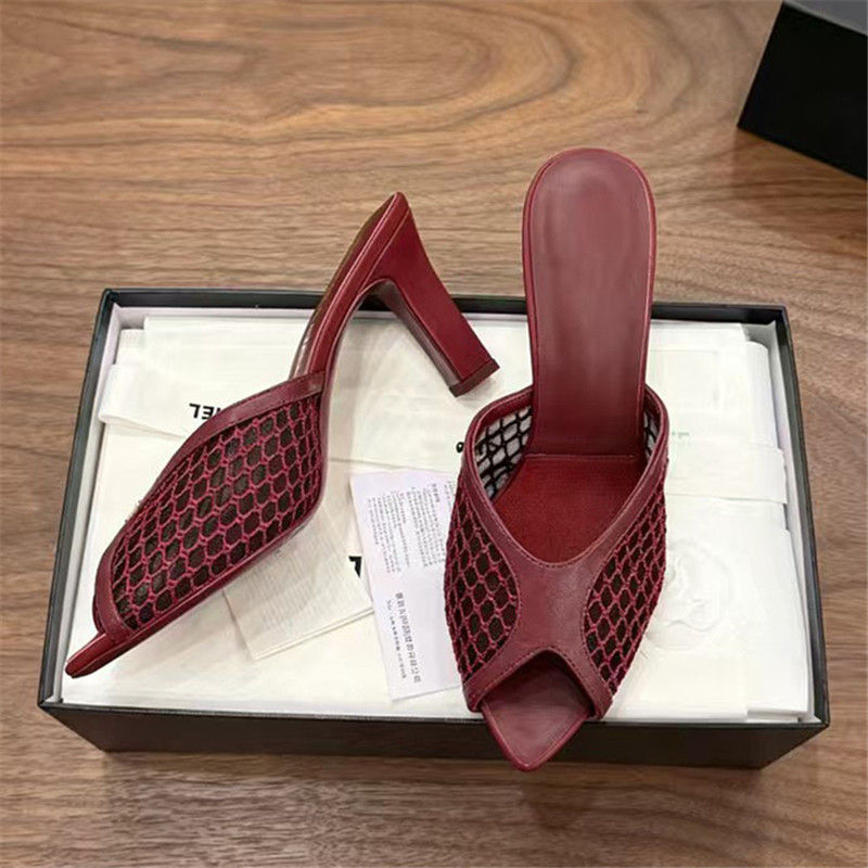 Damskie sandały z siateczki z  – Women Shoes Mules recenzja i cena