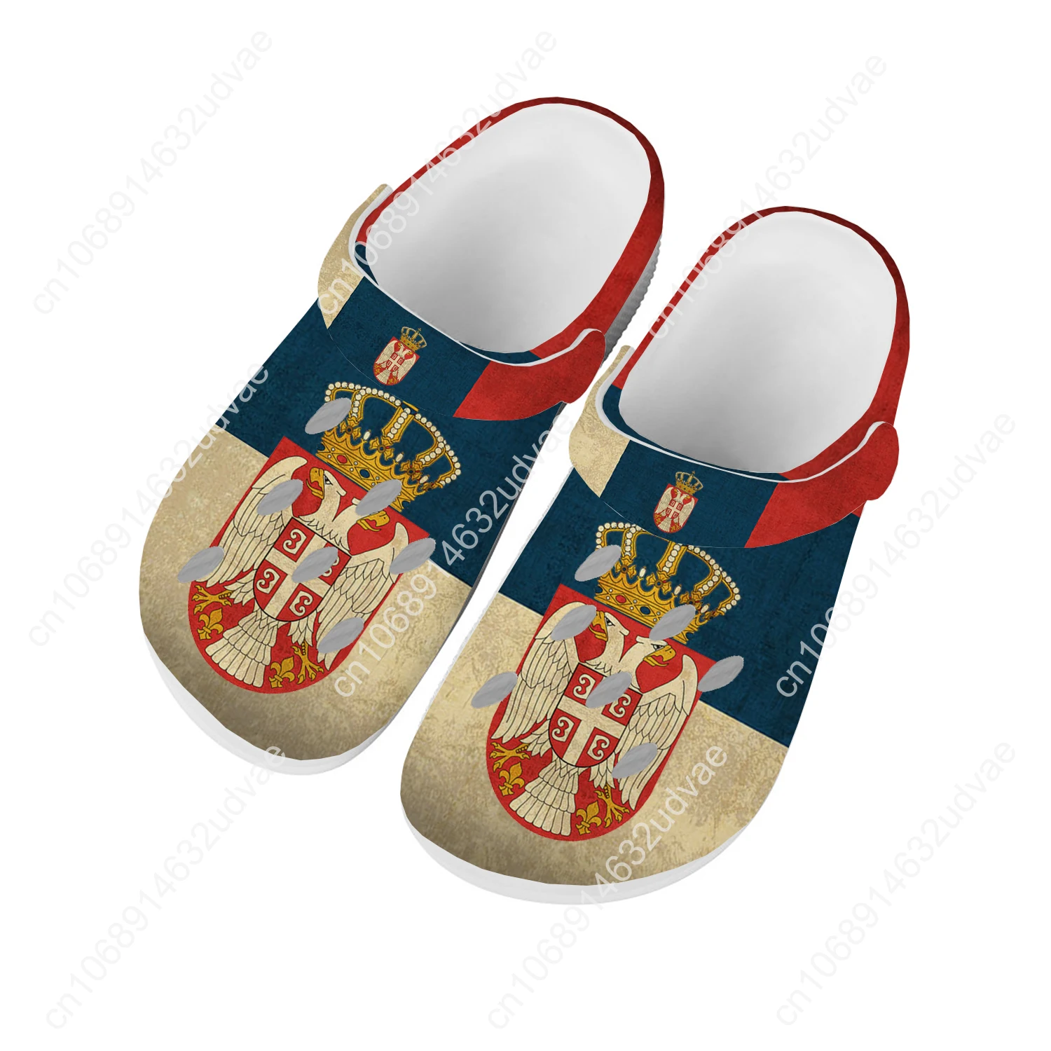 Serbia National Flag Water Sho – Women'S Shoes Clogs recenzja i cena