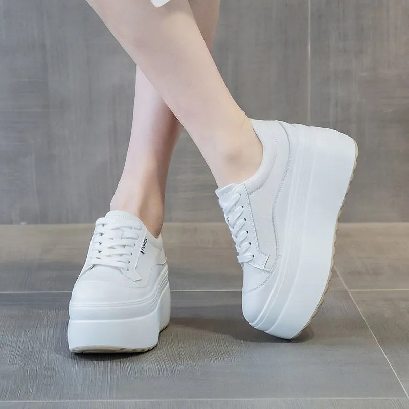 8cm nowe płótno prawdziwej skó – Women'S Shoes Com recenzja i cena