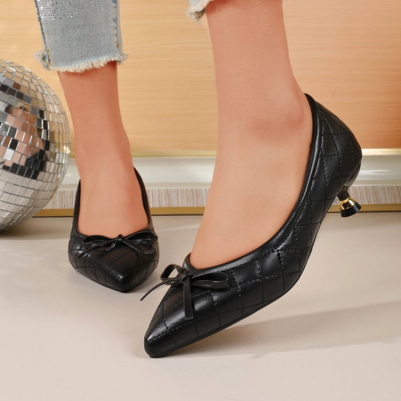 Damskie buty vintage z ostrym  – Women Shoes Formal recenzja i cena