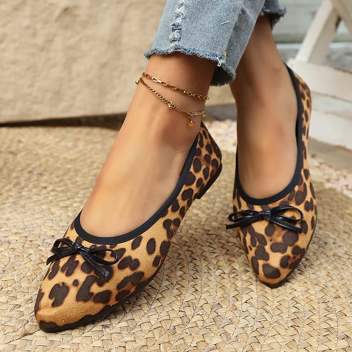 2026 Leopard Flats Damskie bal – Women Shoes Loafers recenzja i cena