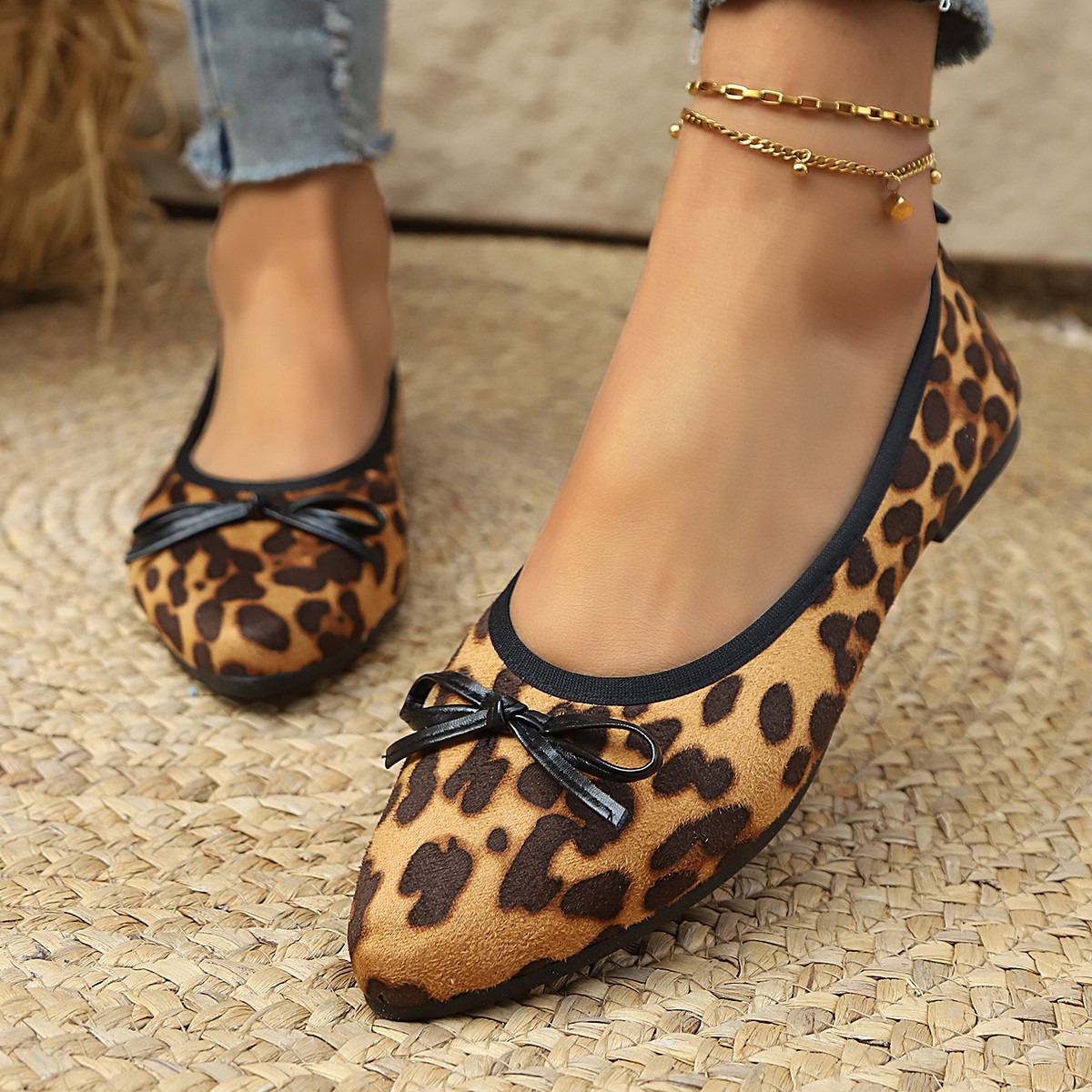 2026 Leopard Flats Damskie bal – Women Shoes Loafers recenzja i cena