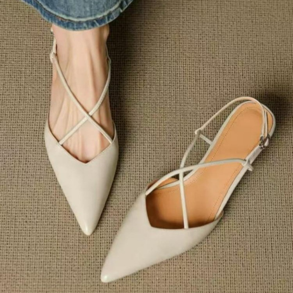 2026 Nowe Szpilki z Ostrą Szpi – Women Shoes Mules recenzja i cena