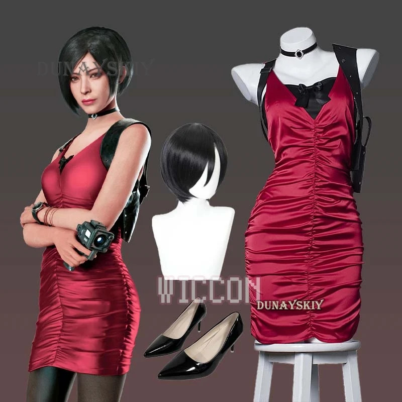 Kostium Cosplay Ada Wong Resid – Women'S Shoes Red Bottoms recenzja i cena