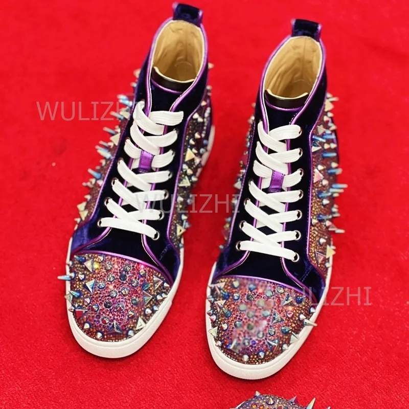 Ciemnofioletowe sneakersy męsk – Women'S Shoes Red Bottoms recenzja i cena