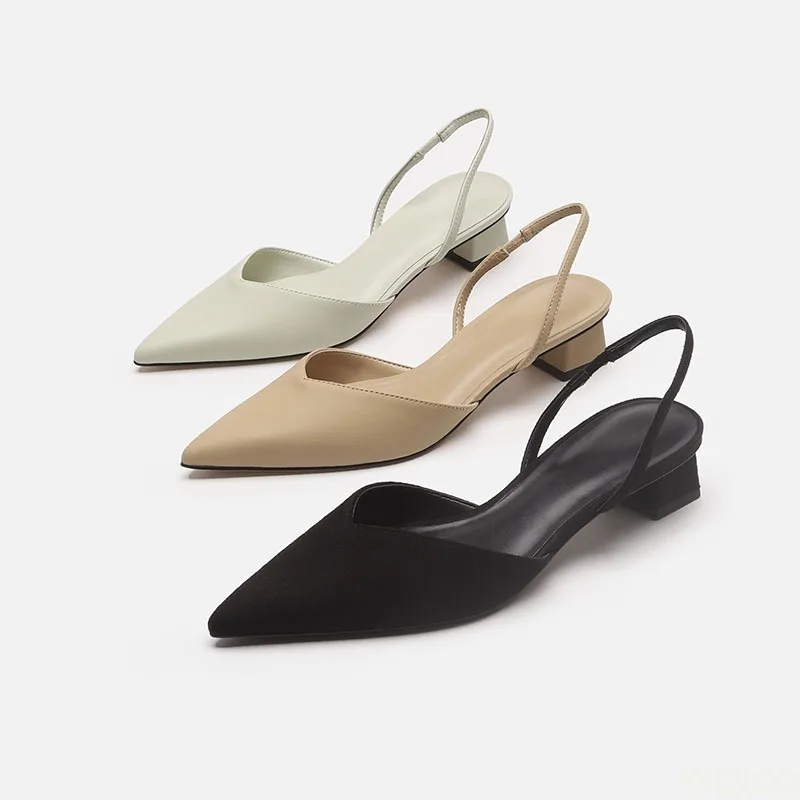 Damskie szpilki z ostrym noski – Low Block Heel Pump recenzja i cena